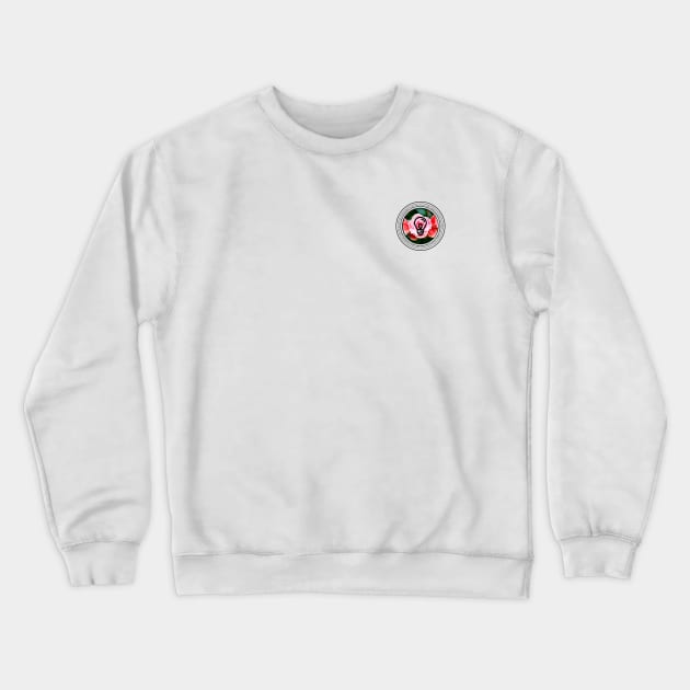 Elysian Floral Logo Crewneck Sweatshirt by cuthd3signs